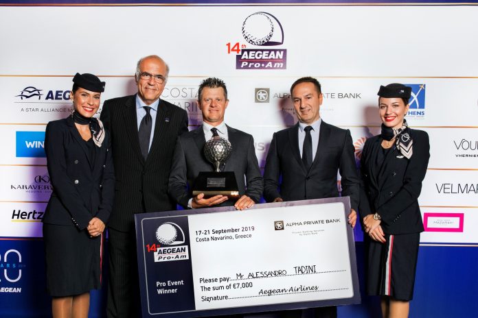 14o Aegean Airlines ProAm winner Alessandro Tadini