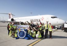 Ένα εκατομμύριο επιβάτες έφερε η Volotea στην Αθήνα και το γιορτάζει