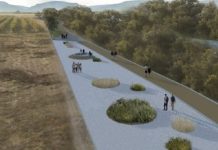 Περιπατητικό μονοπάτι στην παραπήνεια περιοχή Τερψιθέα της Λάρισας