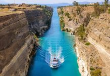 Ανοίγει η Διώρυγα της Κορίνθου