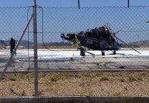 Συναγερμός στο «Ελευθέριος Βενιζέλος»: Ελικόπτερο έπιασε φωτιά