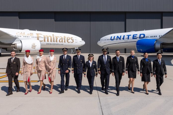 Emirates-and-United-Flight-Crews