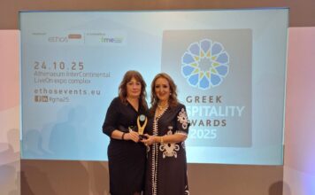Χρυσή διάκριση για τη Mideast Travel Worldwide στα Greek Hospitality Awards
