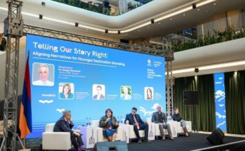To Υπουργείο Τουρισμού και o EOT στο συνέδριο “World Tourism Communication Forum” στην Αρμενία