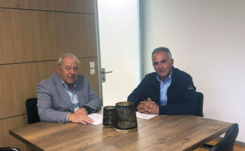 Συνάντηση εργασίας του Διοικητή της Ειδικής Υπηρεσίας ΔΑΜ, με τον Πρόεδρο του Επιμελητηρίου Αρκαδίας