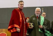 Επίτιμος Διδάκτορας του Τμήματος Βιοϊατρικών Επιστημών του Διεθνούς Πανεπιστημίου της Ελλάδος o Δρ. Γεώργιος Β. Αποστολόπουλος