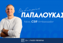 Ο Θοδωρής Παπαλουκάς γίνεται CSR Ambassador της Stoiximan