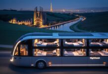 Ευρώπη : Νυχτερινά ταξίδια με πούλμαν σε θέσεις business class