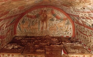 Τουρκία: Ανακαλύφθηκε ταφικός θάλαμος με απεικόνιση του «Καλού Ποιμένα Ιησού»