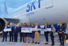 Η SKY express εγκαινίασε τις απευθείας πτήσεις Αθήνα – Αμβούργo