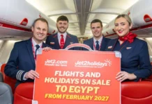 Jet2holidays: Επιβεβαίωσε την επιστροφή στην Αίγυπτο