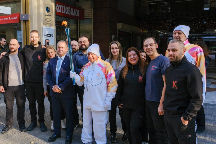 Η επίσκεψη της Φλόγας στο κατάστημα Κωτσόβολος στην Τσιμισκή