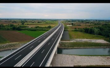 Στο 93% η πρόοδος κατασκευής στο Βόρειο Τμήμα του Αυτοκινητοδρόμου Ε65