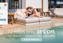 Brown Hotels: 25% έκπτωση σε Ελλάδα και Κύπρο για την Ημέρα της Γυναίκας