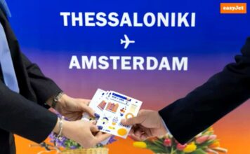 easyJet: Νέα εποχή στη σύνδεση Θεσσαλονίκης με Ευρώπη | Η πρώτη απευθείας πτήση Άμστερνταμ-Θεσσαλονίκη