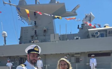 Η Άννα Καραμανλή στην Κάσο για την 202η Επέτειο του Ολοκαυτώματος της Ηρωικής Νήσου