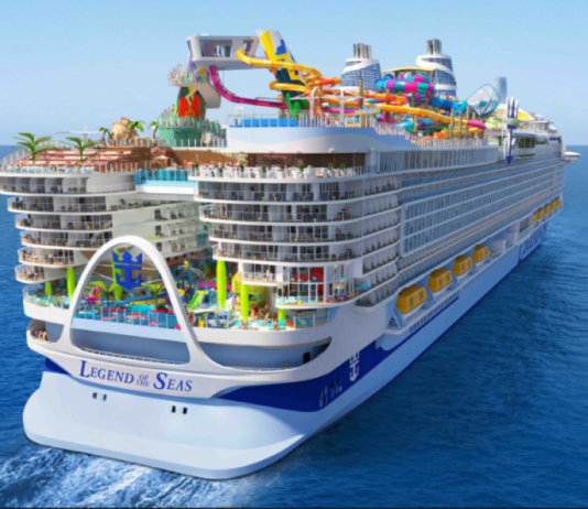 Η Royal Caribbean παραλαμβάνει το Legend of the Seas