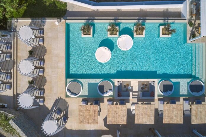hotel-pisina-Once -Mykonos