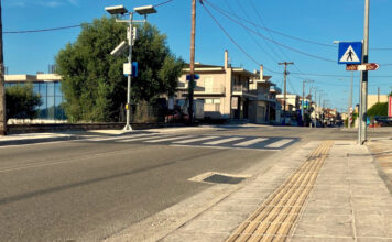 Ναύπακτος: Ολοκληρώθηκε το έργο κατασκευής πεζοδρομίων στην ανατολική πλευρά
