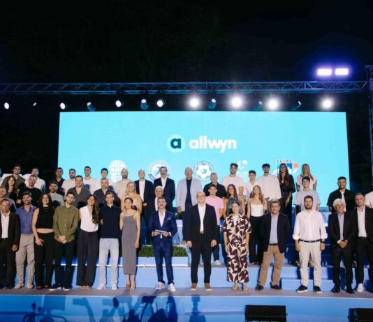 «Πέντε Ομοσπονδίες, ένα κοινό όραμα»: Η ξεχωριστή βραδιά της Allwyn που ένωσε τις σημαντικότερες δυνάμεις του ελληνικού αθλητισμού – Ποιοι έδωσαν το παρών στη λαμπερή εκδήλωση