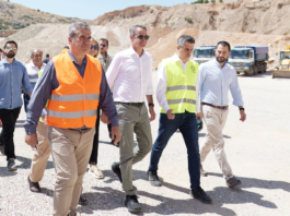 Παράκαμψη Χαλκίδας: Η ΜΕΤΚΑ υποδέχθηκε τον Πρωθυπουργό στο εργοτάξιο του έργου
