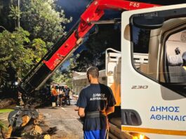 Δήμος Αθηναίων: Άμεση κινητοποίηση της Διεύθυνσης Καθαριότητας – Ανακύκλωσης μετά την έντονη κακοκαιρία