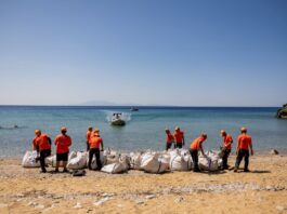 Typhoon Project: Ολοκληρώθηκε ο 2ος κύκλος Καθαρισμού σε 6 νησιά Ν. Αιγαίου