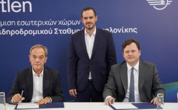 Υπογραφή σύμβασης δωρεάς για την ανακαίνιση του Νέου Σιδηροδρομικού Σταθμού Θεσσαλονίκης