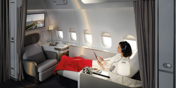(2) La Première à bord ©Air France