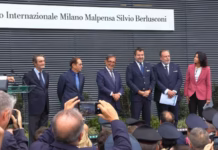 Σε Μπερλουσκόνι ονομάστηκε επίσημα το αεροδρόμιο Μαλπένσα