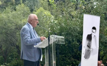 Ο Πρόεδρος της Βουλής στα αποκαλυπτήρια της προτομής του Γιάννη Κεφαλογιάννη