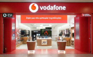 Vodafone Ελλάδας: Νέο κατάστημα στο The Mall Athens