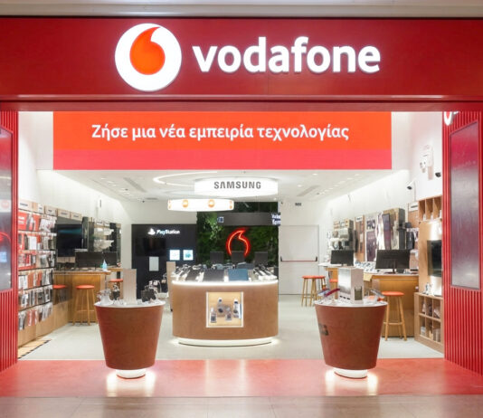Vodafone Ελλάδας: Νέο κατάστημα στο The Mall Athens